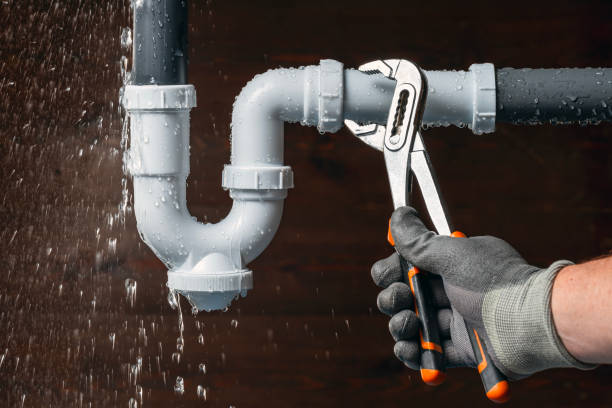 Professional Drain Cleaning technician working in Memphis, MI